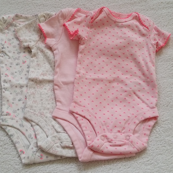 Carter's Bodysuits Bundle 3 Months Baby Girl - Picture 1 of 5